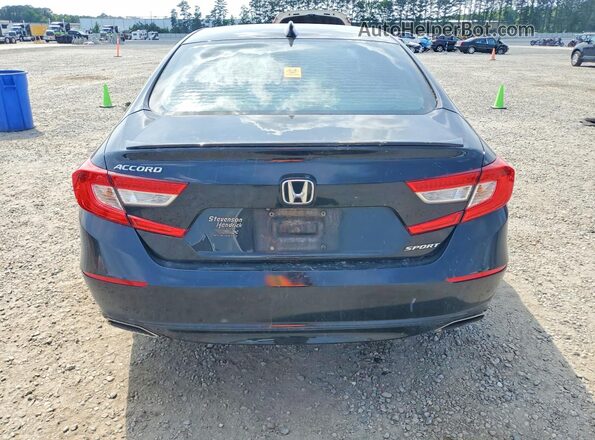 1HGCV1F39KA151729 2019 HONDA ACCORD Black Widok z tyłu