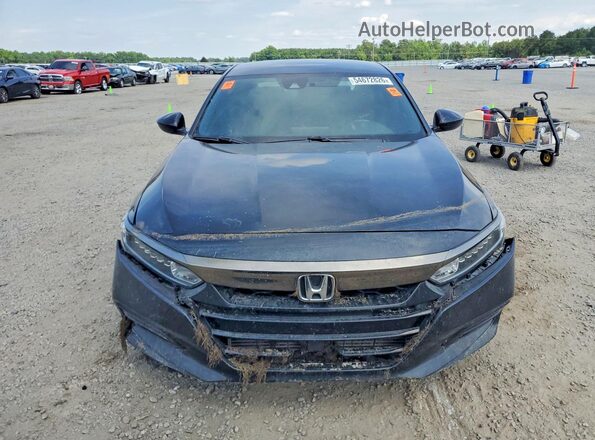 1HGCV1F39KA151729 2019 HONDA ACCORD Black Widok z przodu