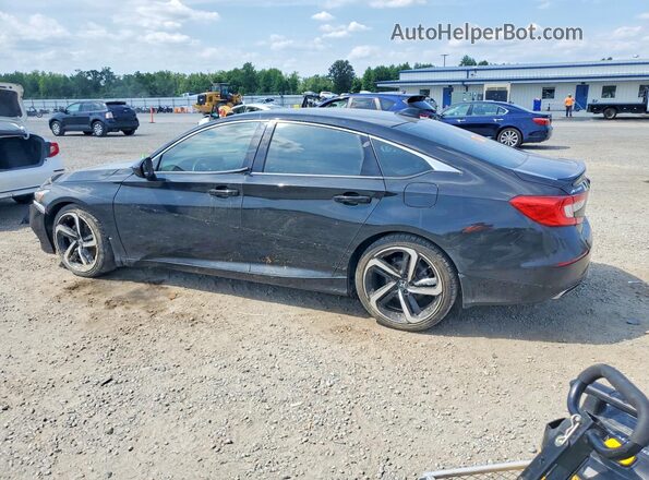 1HGCV1F39KA151729 2019 HONDA ACCORD Black Tył lewy