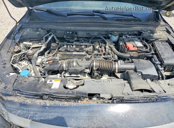 1HGCV1F39KA151729 2019 HONDA ACCORD Black Widok wnętrza z tyłu