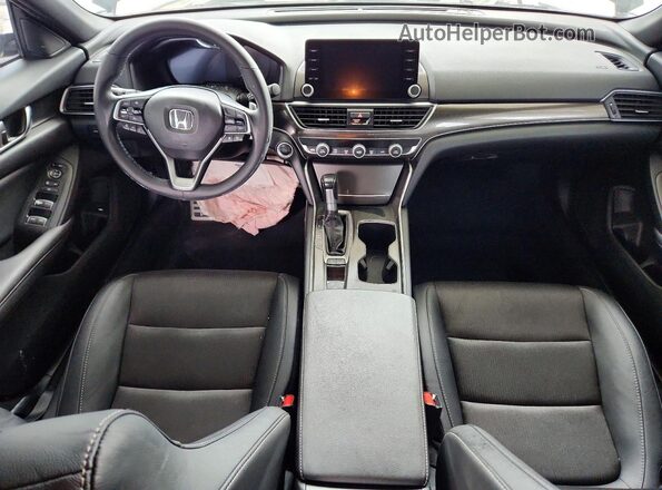 1HGCV1F39KA160656 2019 HONDA ACCORD Black Vista del salpicadero