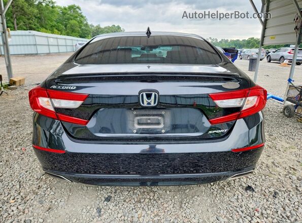 1HGCV1F39KA160656 2019 HONDA ACCORD Black Vista trasera