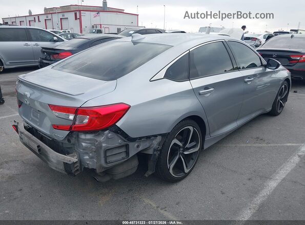 1HGCV1F39LA013951 2020 HONDA ACCORD Серебряный Задняя правая четверть