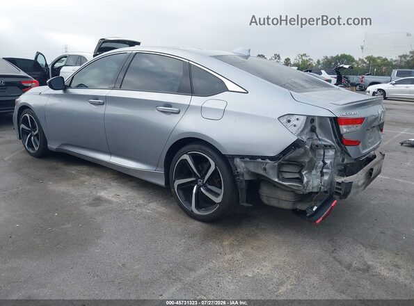 1HGCV1F39LA013951 2020 HONDA ACCORD Серебряный Задняя левая четверть