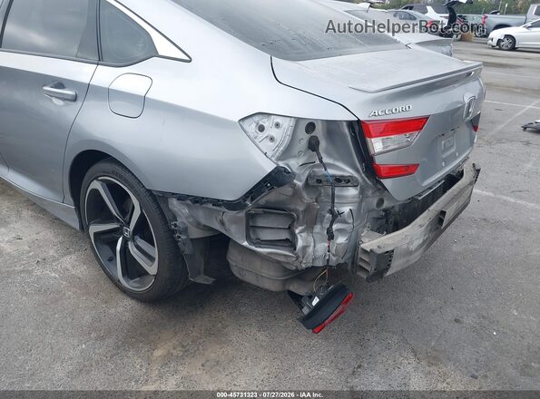 1HGCV1F39LA013951 2020 HONDA ACCORD Серебряный Вид спереди