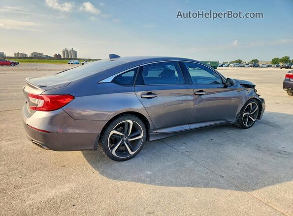 1HGCV1F39LA111166 2020 HONDA ACCORD Угольный Задняя правая четверть
