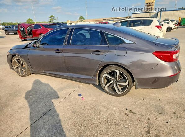 1HGCV1F39LA111166 2020 HONDA ACCORD Угольный Задняя левая четверть