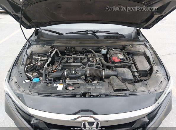 1HGCV1F39LA140912 2020 HONDA ACCORD Black უკანა ხედი