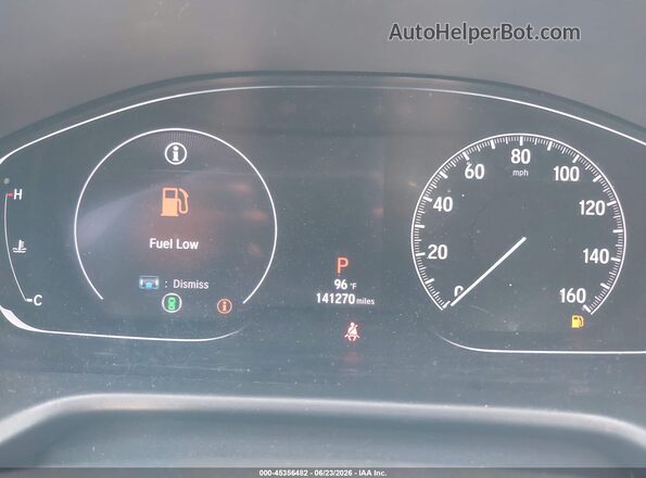1HGCV1F39LA140912 2020 HONDA ACCORD Black უკანა სავარძლების ხედი