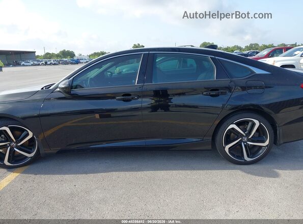 1HGCV1F39LA140912 2020 HONDA ACCORD Black სალონის 360-გრადუსიანი ხედი