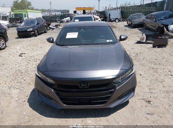 1HGCV1F39LA143406 2020 HONDA ACCORD Gray Սարքավորումների վահանակի տեսք