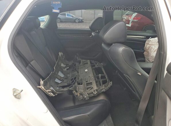 1HGCV1F39LA143860 2020 HONDA ACCORD Белый Вид задних сидений