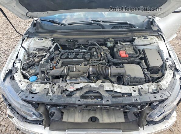1HGCV1F39LA143860 2020 HONDA ACCORD Белый Вид задней части салона