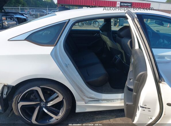 1HGCV1F39MA031139 2021 HONDA ACCORD White Вид наклейки з VIN-кодом