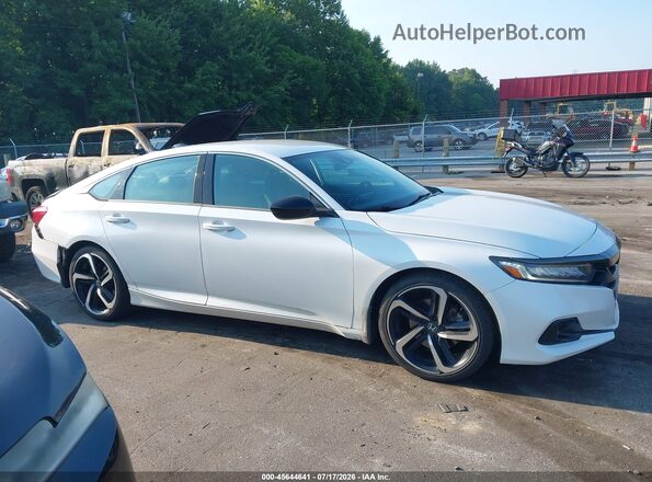 1HGCV1F39MA031139 2021 HONDA ACCORD White Панорамний вид салону 360°