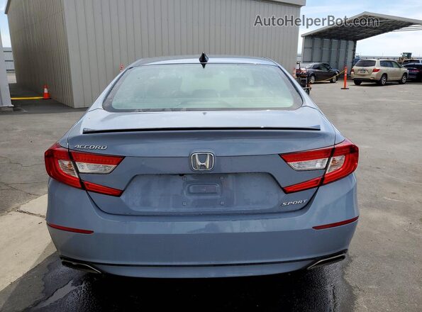 1HGCV1F39MA113808 2021 HONDA ACCORD Gray Vista trasera
