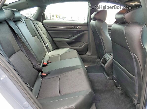 1HGCV1F39MA113808 2021 HONDA ACCORD Gray Vista de los asientos traseros