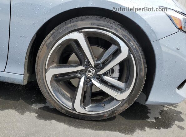 1HGCV1F39MA113808 2021 HONDA ACCORD Gray 