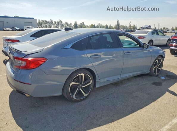 1HGCV1F39NA006050 2022 HONDA ACCORD Gray Rear right