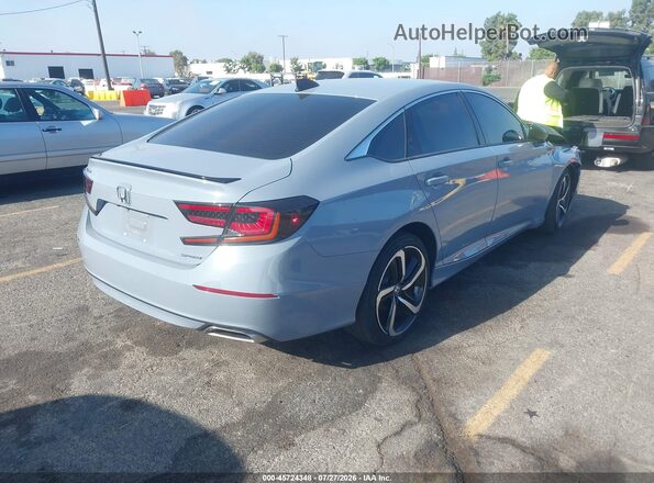 1HGCV1F39NA079161 2022 HONDA ACCORD Light Blue Задня права чверть