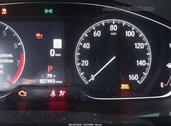 1HGCV1F39NA079161 2022 HONDA ACCORD Light Blue Вид задніх сидінь