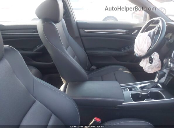 1HGCV1F39NA079161 2022 HONDA ACCORD Light Blue Вид салону спереду