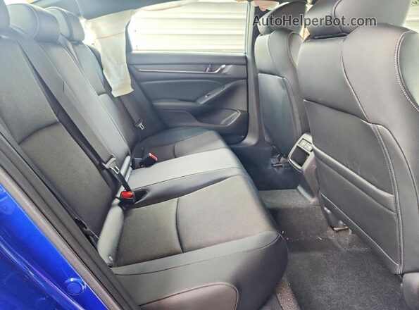 1HGCV1F39NA089852 2022 HONDA ACCORD Blue Widok tylnych siedzeń