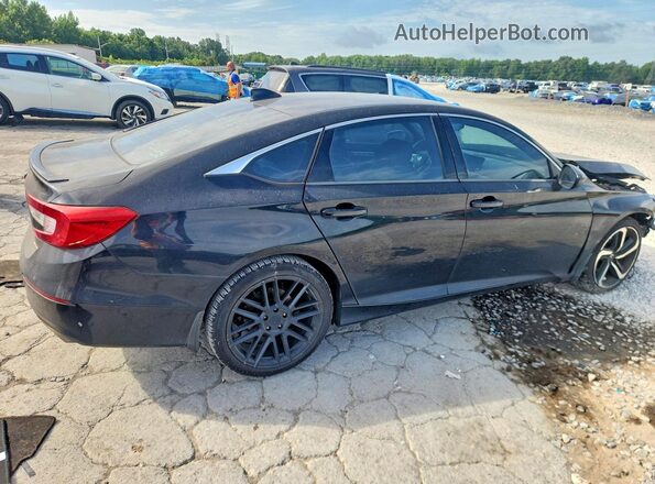 1HGCV1F3XJA068079 2018 HONDA ACCORD Black Rear right