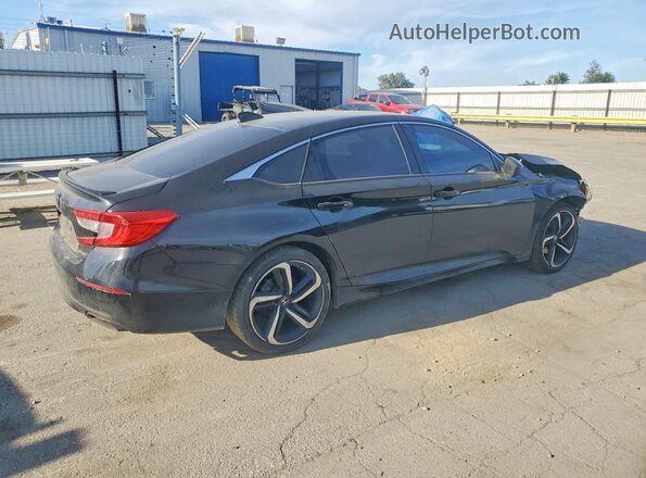 1HGCV1F3XJA103249 2018 HONDA ACCORD Black Rear right
