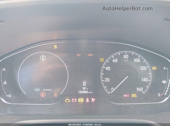 1HGCV1F3XJA189257 2018 HONDA ACCORD White Widok tylnych siedzeń