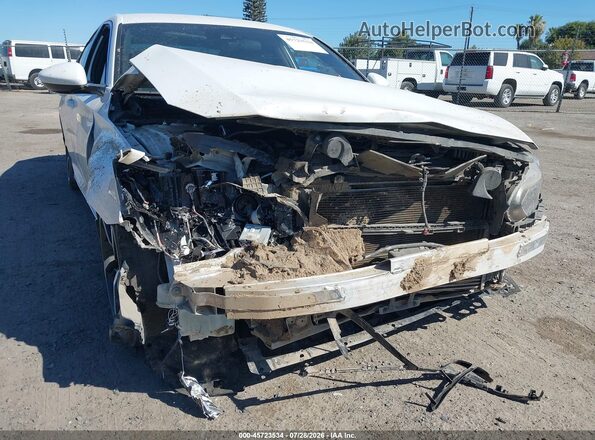 1HGCV1F3XJA189257 2018 HONDA ACCORD White Widok z przodu