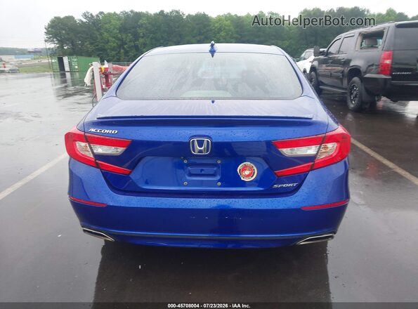 1HGCV1F3XJA210415 2018 HONDA ACCORD Dark Blue 
