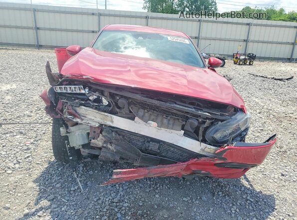 1HGCV1F3XJA218952 2018 HONDA ACCORD Red წინა ხედი