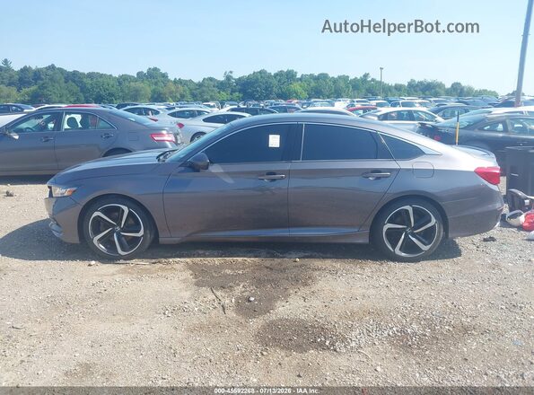 1HGCV1F3XJA243379 2018 HONDA ACCORD Gray Vista interior de 360 grados