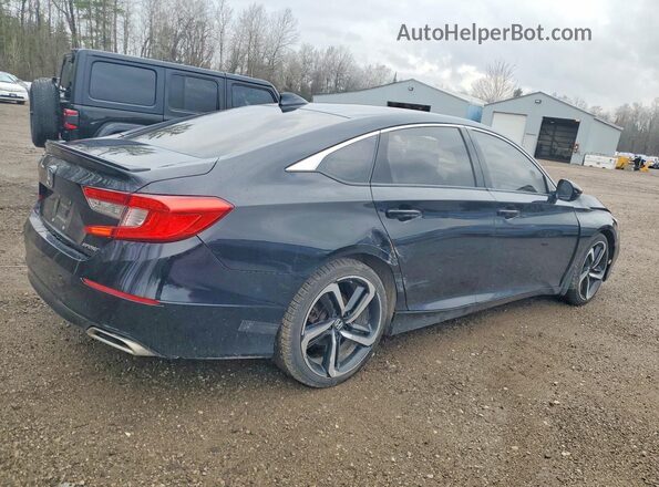 1HGCV1F3XJA811033 2018 HONDA ACCORD Black Rear right