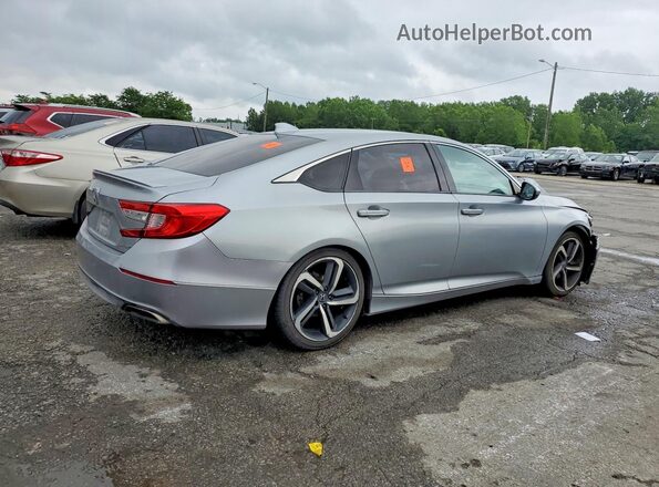 1HGCV1F3XKA028733 2019 HONDA ACCORD Silver Tył prawy