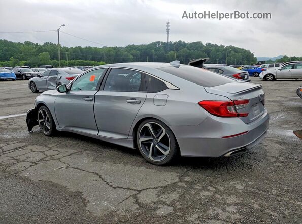 1HGCV1F3XKA028733 2019 HONDA ACCORD Silver Tył lewy