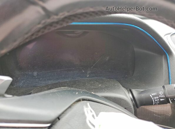 1HGCV1F3XKA028733 2019 HONDA ACCORD Silver Widok zestawu wskaźników