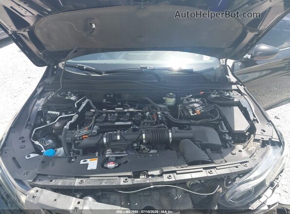 1HGCV1F3XKA136835 2019 HONDA ACCORD Black Հետևի տեսք