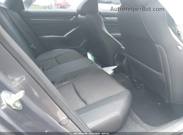 1HGCV1F3XKA142036 2019 HONDA ACCORD Gray VIN კოდის სტიკერის ხედი