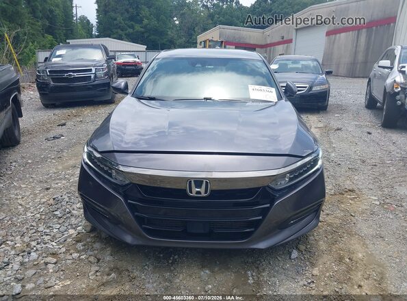1HGCV1F3XKA142036 2019 HONDA ACCORD Gray ხელსაწყოთა პანელის ხედი