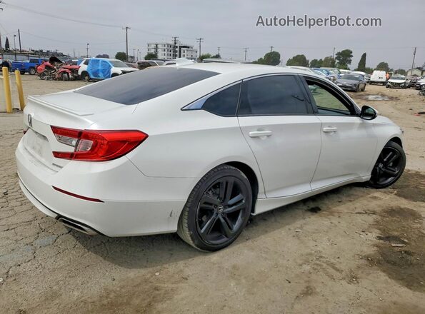 1HGCV1F3XLA018656 2020 HONDA ACCORD White Հետևի աջ