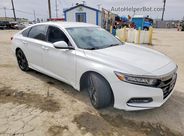 1HGCV1F3XLA018656 2020 HONDA ACCORD White Առջևի աջ