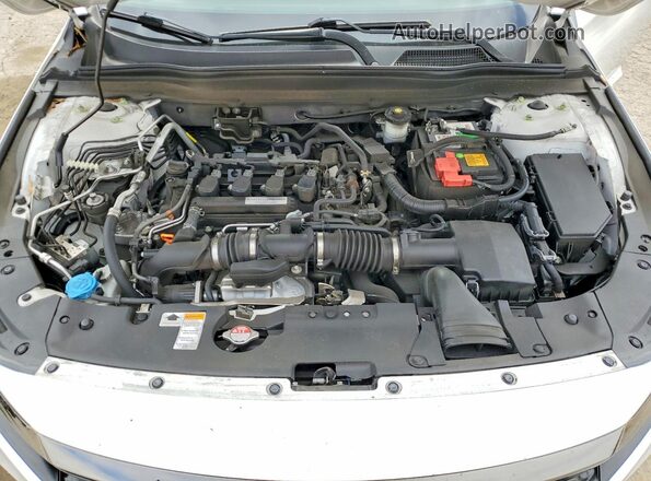 1HGCV1F3XLA018656 2020 HONDA ACCORD White Սալոնի հետևի տեսք