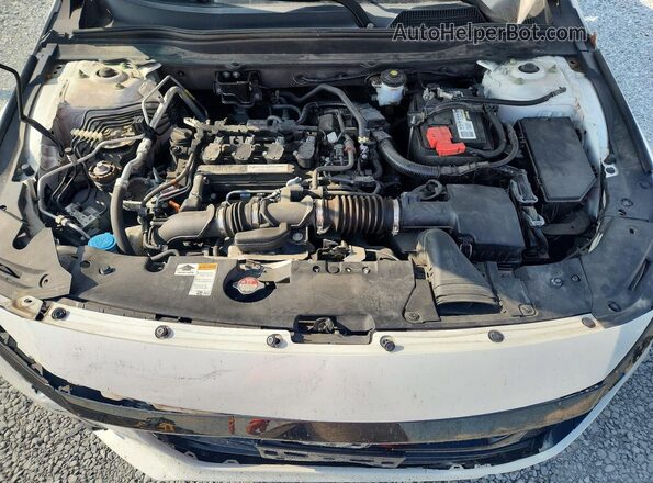 1HGCV1F3XLA071440 2020 HONDA ACCORD White Rear interior view