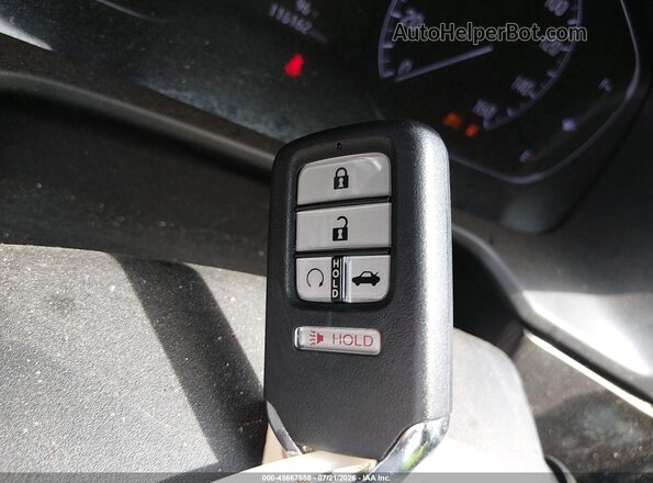 1HGCV1F3XLA089307 2020 HONDA ACCORD Белый Вид панели приборов