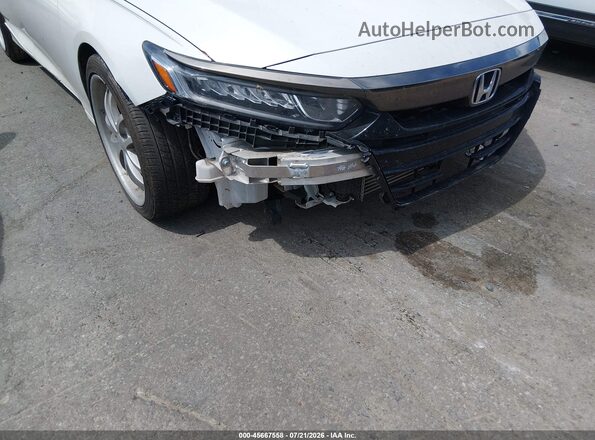 1HGCV1F3XLA089307 2020 HONDA ACCORD Белый Вид щитка приборов