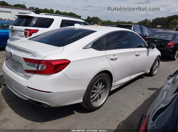 1HGCV1F3XLA089307 2020 HONDA ACCORD Белый Задняя правая четверть