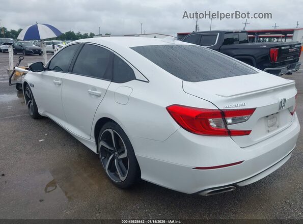 1HGCV1F3XLA094975 2020 HONDA ACCORD White Հետևի ձախ