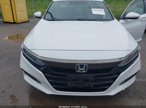 1HGCV1F3XLA094975 2020 HONDA ACCORD White Դիմացի տեսք